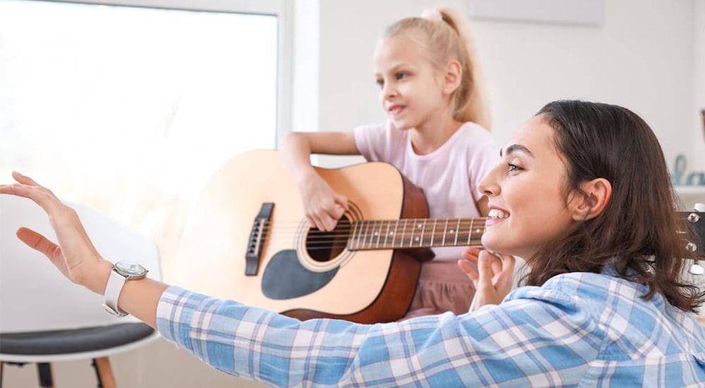 نکات کلیدی آموزش گیتار به کودکان