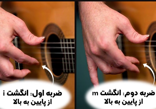 نحوه نواختن تکنیک پیکادو