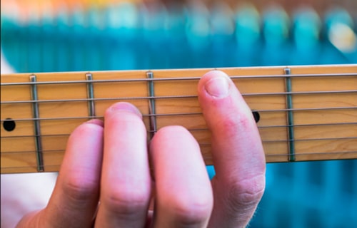 گرفتن آکورد دو مینور