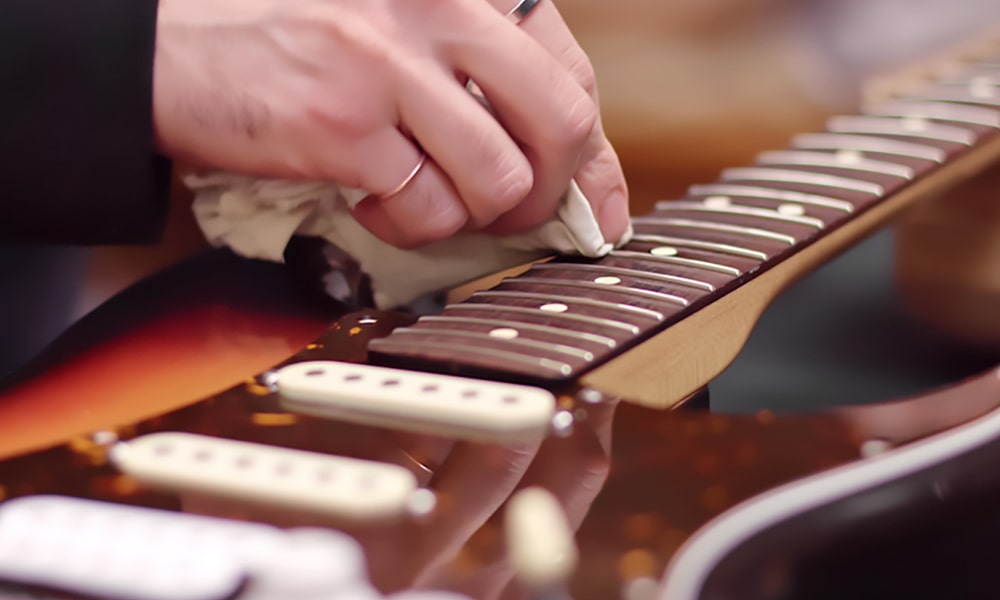 نکات مهم هنگام تمیز کردن گیتار